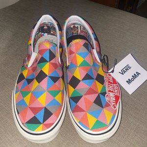 VANS X MoMA Classic Slip-On Faith Ringgold (Size: 10.5 Mens) NEW